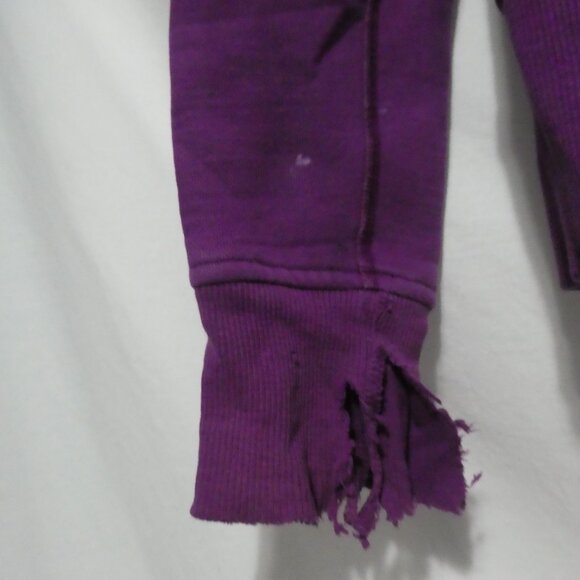 LULULEMON ATHETICA | size 2 | Classic Purple Scuba Heavyweight Zip-Up Hoodie - Picture 8 of 16